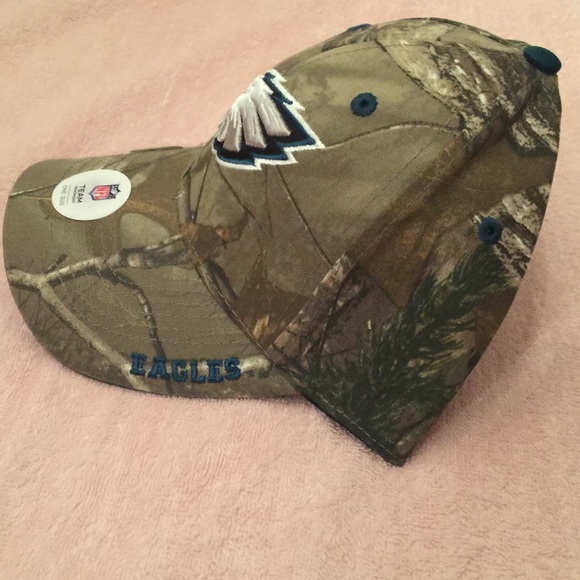 🎉HP 🆕 Philadelphia Eagles Realtree Baseball Hat - Picture 5 of 7